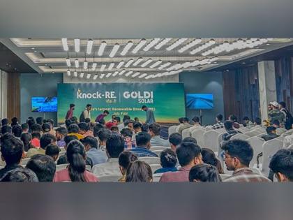 Goldi Solar Empowers Youth in Renewable Sector with India's Largest Renewable Energy Job Fair - 'Knock-RE 2025' | Goldi Solar Empowers Youth in Renewable Sector with India's Largest Renewable Energy Job Fair - 'Knock-RE 2025'