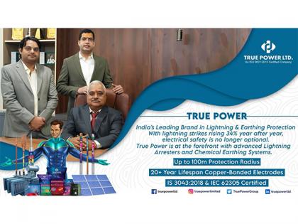 True Power Leads India's Charge Against Lightning Hazards with Advanced Protection Systems | True Power Leads India's Charge Against Lightning Hazards with Advanced Protection Systems