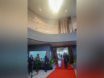 PM Modi, Maldivian President Muizzu inaugurate new Defence Ministry building in Male | PM Modi, Maldivian President Muizzu inaugurate new Defence Ministry building in Male PM Modi, Maldivian President Muizzu inaugurate new Defence Ministry building in Male | PM Modi, Maldivian President Muizzu inaugurate new Defence Ministry building in Male