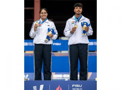 FISU World University Games: Parneet Kaur, Kushal Dalal bring home gold in Mixed Compound Archery | FISU World University Games: Parneet Kaur, Kushal Dalal bring home gold in Mixed Compound Archery