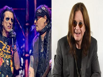Johnny Depp, Alice Cooper pay tribute to legendary singer Ozzy Osbourne; perform Black Sabbath's 'Paranoid' at London concert | Johnny Depp, Alice Cooper pay tribute to legendary singer Ozzy Osbourne; perform Black Sabbath's 'Paranoid' at London concert