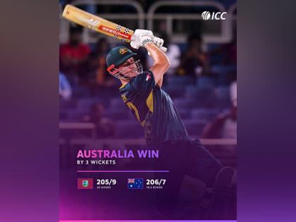 Maxwell, Inglis fireworks, Green's consistent run helps Australia beat WI by three wickets | Maxwell, Inglis fireworks, Green's consistent run helps Australia beat WI by three wickets