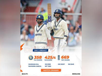 Manchester Test: Tons from Gill, Jadeja, and Sundar pull off a stellar draw for India against England | Manchester Test: Tons from Gill, Jadeja, and Sundar pull off a stellar draw for India against England