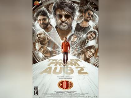 Rajinikanth's 'Coolie' trailer out on this date; makers drop intense poster | Rajinikanth's 'Coolie' trailer out on this date; makers drop intense poster Rajinikanth's 'Coolie' trailer out on this date; makers drop intense poster | Rajinikanth's 'Coolie' trailer out on this date; makers drop intense poster