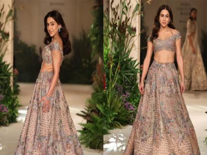 ICW 2025: Sara Ali Khan walks for Aisha Rao's debut show, stuns in dreamy rose gold lehenga | ICW 2025: Sara Ali Khan walks for Aisha Rao's debut show, stuns in dreamy rose gold lehenga ICW 2025: Sara Ali Khan walks for Aisha Rao's debut show, stuns in dreamy rose gold lehenga | ICW 2025: Sara Ali Khan walks for Aisha Rao's debut show, stuns in dreamy rose gold lehenga