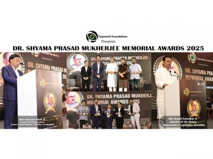 Topnotch Foundation Acknowledged and Felicitated the Winners of the DR. SHYAMA PRASAD MUKHERJEE MEMORIAL AWARDS 2025 | Topnotch Foundation Acknowledged and Felicitated the Winners of the DR. SHYAMA PRASAD MUKHERJEE MEMORIAL AWARDS 2025