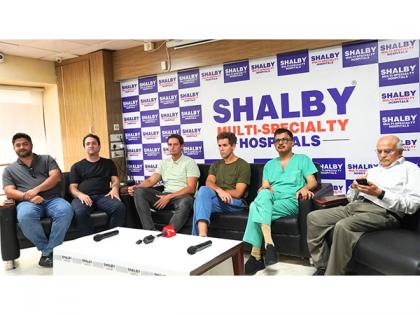 World's First Fully Autonomous Robotic Joint Replacement Surgery Performed at Shalby Multi-Specialty Hospitals | World's First Fully Autonomous Robotic Joint Replacement Surgery Performed at Shalby Multi-Specialty Hospitals