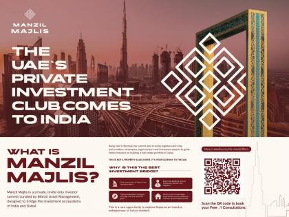Manzil Majlis, a first-of-its-kind private UAE investment summit to be held in Mumbai | Manzil Majlis, a first-of-its-kind private UAE investment summit to be held in Mumbai Manzil Majlis, a first-of-its-kind private UAE investment summit to be held in Mumbai | Manzil Majlis, a first-of-its-kind private UAE investment summit to be held in Mumbai