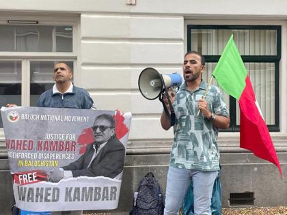 Netherlands: BNM holds protest outside Pak embassy demanding justice for 'enforced disappearance' of Ustad Wahid Kambar | Netherlands: BNM holds protest outside Pak embassy demanding justice for 'enforced disappearance' of Ustad Wahid Kambar Netherlands: BNM holds protest outside Pak embassy demanding justice for 'enforced disappearance' of Ustad Wahid Kambar | Netherlands: BNM holds protest outside Pak embassy demanding justice for 'enforced disappearance' of Ustad Wahid Kambar
