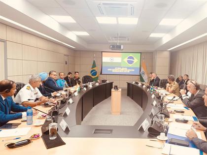 India, Brazil talks focus on boosting military cooperation | India, Brazil talks focus on boosting military cooperation