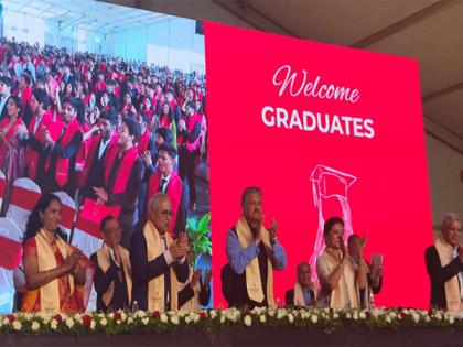 Telangana: 956 degrees conferred at Mahindra University's 4th annual convocation | Telangana: 956 degrees conferred at Mahindra University's 4th annual convocation Telangana: 956 degrees conferred at Mahindra University's 4th annual convocation | Telangana: 956 degrees conferred at Mahindra University's 4th annual convocation