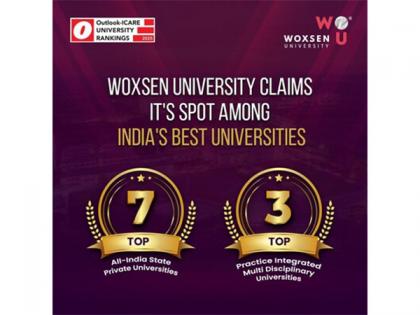 Woxsen University Claims Its Spot Among India's Best Universities in Outlook-ICARE Rankings 2025 | Woxsen University Claims Its Spot Among India's Best Universities in Outlook-ICARE Rankings 2025 Woxsen University Claims Its Spot Among India's Best Universities in Outlook-ICARE Rankings 2025 | Woxsen University Claims Its Spot Among India's Best Universities in Outlook-ICARE Rankings 2025
