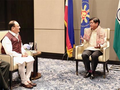 JP Nadda meets Philippines President Marcos in Delhi as part of 'Know BJP' initiative | JP Nadda meets Philippines President Marcos in Delhi as part of 'Know BJP' initiative JP Nadda meets Philippines President Marcos in Delhi as part of 'Know BJP' initiative | JP Nadda meets Philippines President Marcos in Delhi as part of 'Know BJP' initiative