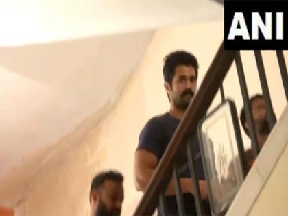Vijay Deverakonda appears before ED in alleged illegal betting app case | Vijay Deverakonda appears before ED in alleged illegal betting app case Vijay Deverakonda appears before ED in alleged illegal betting app case | Vijay Deverakonda appears before ED in alleged illegal betting app case