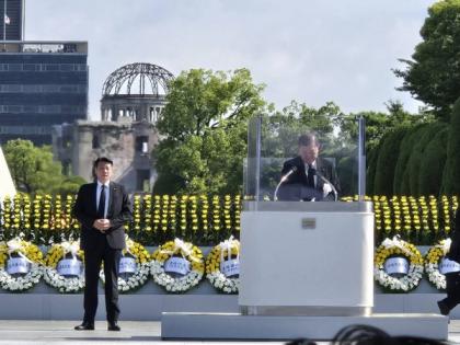 Japan PM vows to "prevent such a calamity from happening again" on anniversary of Hiroshima atomic bombing | Japan PM vows to "prevent such a calamity from happening again" on anniversary of Hiroshima atomic bombing
