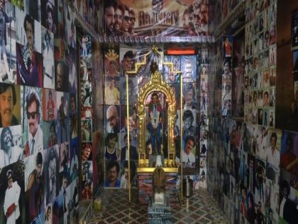 Rajinikanth completes 50 years in cinema, fan adorns Rajini temple with actor's photos, movie posters in Madurai | Rajinikanth completes 50 years in cinema, fan adorns Rajini temple with actor's photos, movie posters in Madurai Rajinikanth completes 50 years in cinema, fan adorns Rajini temple with actor's photos, movie posters in Madurai | Rajinikanth completes 50 years in cinema, fan adorns Rajini temple with actor's photos, movie posters in Madurai