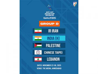 India drawn with Iran, Palestine, Chinese Taipei, Lebanon in AFC U17 Asian Cup 2026 Qualifiers | India drawn with Iran, Palestine, Chinese Taipei, Lebanon in AFC U17 Asian Cup 2026 Qualifiers