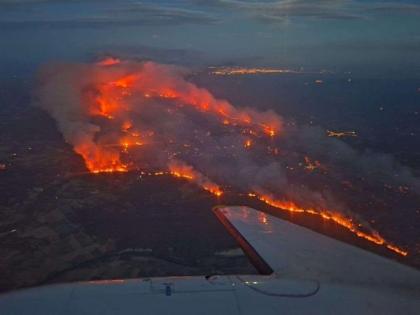 French firefighters battle largest wildfire since 1949 | French firefighters battle largest wildfire since 1949