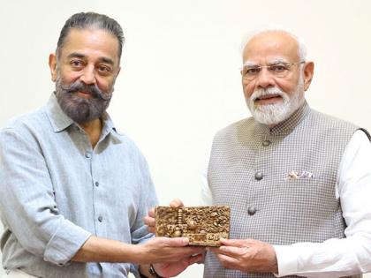 Kamal Haasan meets PM Modi, seeks recognition for Keeladi's antiquity | Kamal Haasan meets PM Modi, seeks recognition for Keeladi's antiquity