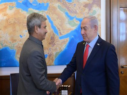 Israeli PM Benjamin Netanyahu meets Ambassador JP Singh; discuss security, economic cooperation | Israeli PM Benjamin Netanyahu meets Ambassador JP Singh; discuss security, economic cooperation