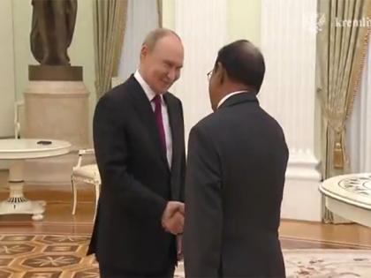 NSA Ajit Doval meets President Putin at Kremlin, says Russian Embassy | NSA Ajit Doval meets President Putin at Kremlin, says Russian Embassy