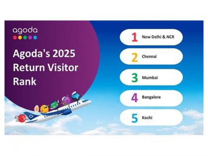 Agoda's 2025 Return Visitor Rank Unveils Cities Across India that Keep Drawing Travelers Back | Agoda's 2025 Return Visitor Rank Unveils Cities Across India that Keep Drawing Travelers Back