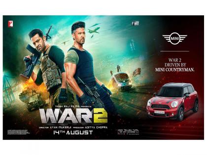 MINI revs up the excitement in Bollywood's biggest action entertainer YRF's 'WAR 2' | MINI revs up the excitement in Bollywood's biggest action entertainer YRF's 'WAR 2'