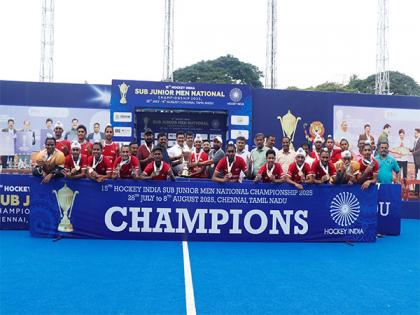 Punjab crowned champions of 15th Hockey India Sub Junior Men National Championship 2025 | Punjab crowned champions of 15th Hockey India Sub Junior Men National Championship 2025