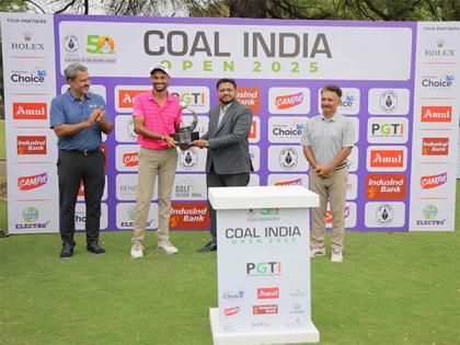 Angad Cheema coasts to four-shot win at Coal India Open 2025, makes it back-to-back titles | Angad Cheema coasts to four-shot win at Coal India Open 2025, makes it back-to-back titles