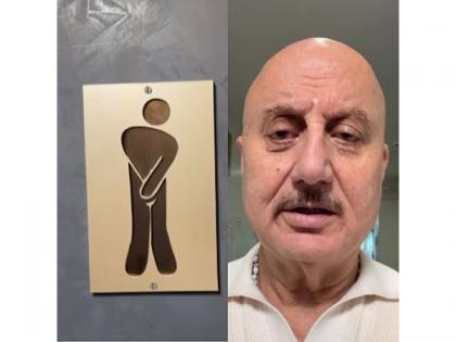 "Why can't be simpler?": Anupam Kher's hilarious take on signs outside public toilets | "Why can't be simpler?": Anupam Kher's hilarious take on signs outside public toilets "Why can't be simpler?": Anupam Kher's hilarious take on signs outside public toilets | "Why can't be simpler?": Anupam Kher's hilarious take on signs outside public toilets