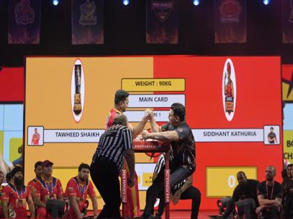 Mumbai Muscle's Yuvraj Verma, Jaipur Veer's Siddhant Katuria dominate on day five of Pro Panja League season two | Mumbai Muscle's Yuvraj Verma, Jaipur Veer's Siddhant Katuria dominate on day five of Pro Panja League season two Mumbai Muscle's Yuvraj Verma, Jaipur Veer's Siddhant Katuria dominate on day five of Pro Panja League season two | Mumbai Muscle's Yuvraj Verma, Jaipur Veer's Siddhant Katuria dominate on day five of Pro Panja League season two