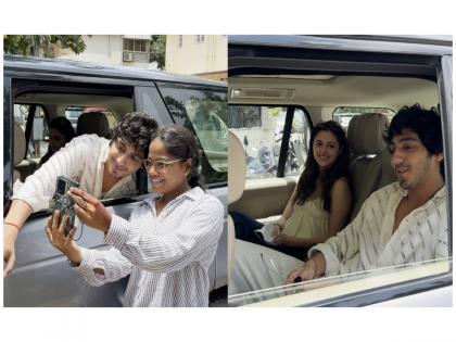 Ahaan Panday, Aneet Padda prank paps in fun video; Saiyaara stars flip the script | Ahaan Panday, Aneet Padda prank paps in fun video; Saiyaara stars flip the script Ahaan Panday, Aneet Padda prank paps in fun video; Saiyaara stars flip the script | Ahaan Panday, Aneet Padda prank paps in fun video; Saiyaara stars flip the script