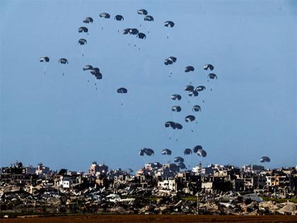 IDF says seven countries coordinate humanitarian airdrop for Gaza residents | IDF says seven countries coordinate humanitarian airdrop for Gaza residents IDF says seven countries coordinate humanitarian airdrop for Gaza residents | IDF says seven countries coordinate humanitarian airdrop for Gaza residents