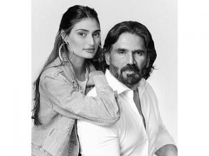 Athiya Shetty wishes "best father and Ajja" Suniel Shetty on actor's birthday | Athiya Shetty wishes "best father and Ajja" Suniel Shetty on actor's birthday