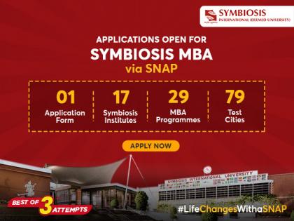 Symbiosis MBA Admissions Now Open via SNAP Test 2025 | Symbiosis MBA Admissions Now Open via SNAP Test 2025