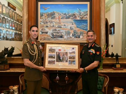 Australian Army Chief Lt Gen Simon Stuart calls on COAS Gen Upendra Dwivedi, briefed on Op Sindoor & India's security perspective | Australian Army Chief Lt Gen Simon Stuart calls on COAS Gen Upendra Dwivedi, briefed on Op Sindoor & India's security perspective