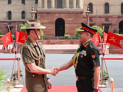 Australian Army Chief meets senior leadership of Indian Armed Forces, to visit Shatrujeet Brigade in Agra tomorrow | Australian Army Chief meets senior leadership of Indian Armed Forces, to visit Shatrujeet Brigade in Agra tomorrow