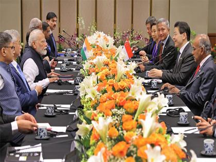 India, Singapore to "review progress" and "deepen cooperation" at 3rd ministerial roundtable in New Delhi | India, Singapore to "review progress" and "deepen cooperation" at 3rd ministerial roundtable in New Delhi India, Singapore to "review progress" and "deepen cooperation" at 3rd ministerial roundtable in New Delhi | India, Singapore to "review progress" and "deepen cooperation" at 3rd ministerial roundtable in New Delhi