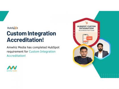 Amwhiz Media has completed HubSpot's requirements for Custom Integration Accreditation! | Amwhiz Media has completed HubSpot's requirements for Custom Integration Accreditation!