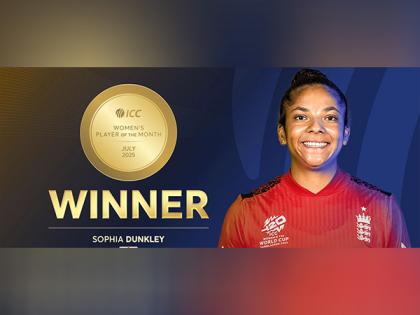 Sophia Dunkley is ICC Women's Player of the Month for July | Sophia Dunkley is ICC Women's Player of the Month for July