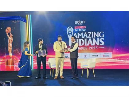 Oxygen Man of India: Deepak Vishwakarma Wins Times Now Amazing Indians Award 2025 for Environment and Sustainability | Oxygen Man of India: Deepak Vishwakarma Wins Times Now Amazing Indians Award 2025 for Environment and Sustainability