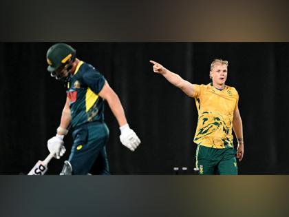 Corbin Bosch penalised for send-off gesture in second T20I against Australia | Corbin Bosch penalised for send-off gesture in second T20I against Australia