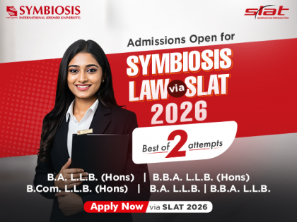 SLAT 2026 Registrations Now Open for India's Future Legal Leaders | SLAT 2026 Registrations Now Open for India's Future Legal Leaders