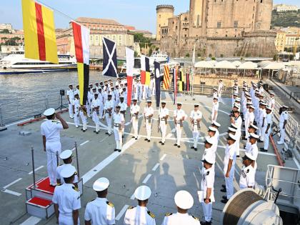 INS Tamal celebrates 79th Independence Day during visit to Naples | INS Tamal celebrates 79th Independence Day during visit to Naples