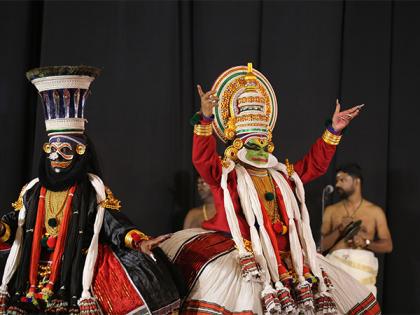 Troupe from ICCR performs Kathakali Dance in Nepal's ancient palace, marking 79th Independence Day of India | Troupe from ICCR performs Kathakali Dance in Nepal's ancient palace, marking 79th Independence Day of India