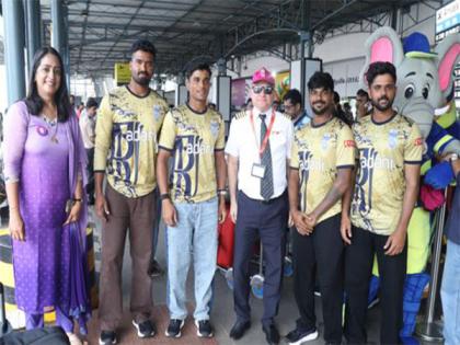 Kerala Cricket League: Trophy tour sparks excitement in Thiruvananthapuram; grand welcome at Airport | Kerala Cricket League: Trophy tour sparks excitement in Thiruvananthapuram; grand welcome at Airport
