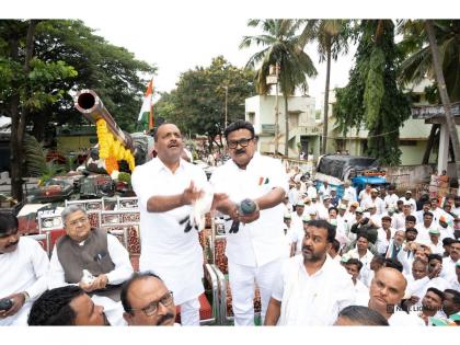 Historic T-55 "Shivashakti" Tank Installed in Ranebennur: A Symbol of Karnataka's Military Pride | Historic T-55 "Shivashakti" Tank Installed in Ranebennur: A Symbol of Karnataka's Military Pride
