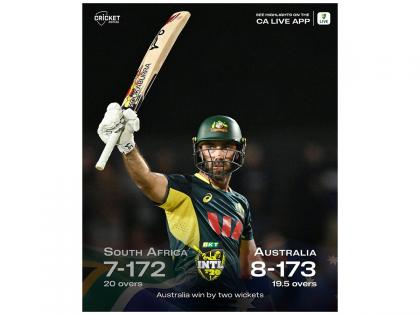 3rd T20I: Maxwell, Marsh fifties help Australia beat South Africa | 3rd T20I: Maxwell, Marsh fifties help Australia beat South Africa