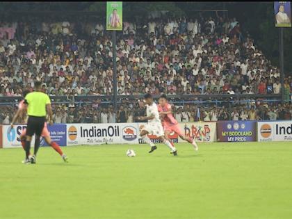 NorthEast United outclass Bodoland to set up repeat Shillong clash in semifinal | NorthEast United outclass Bodoland to set up repeat Shillong clash in semifinal