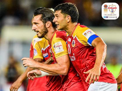East Bengal prevail in thrilling Kolkata derby to make semi-finals | East Bengal prevail in thrilling Kolkata derby to make semi-finals East Bengal prevail in thrilling Kolkata derby to make semi-finals | East Bengal prevail in thrilling Kolkata derby to make semi-finals